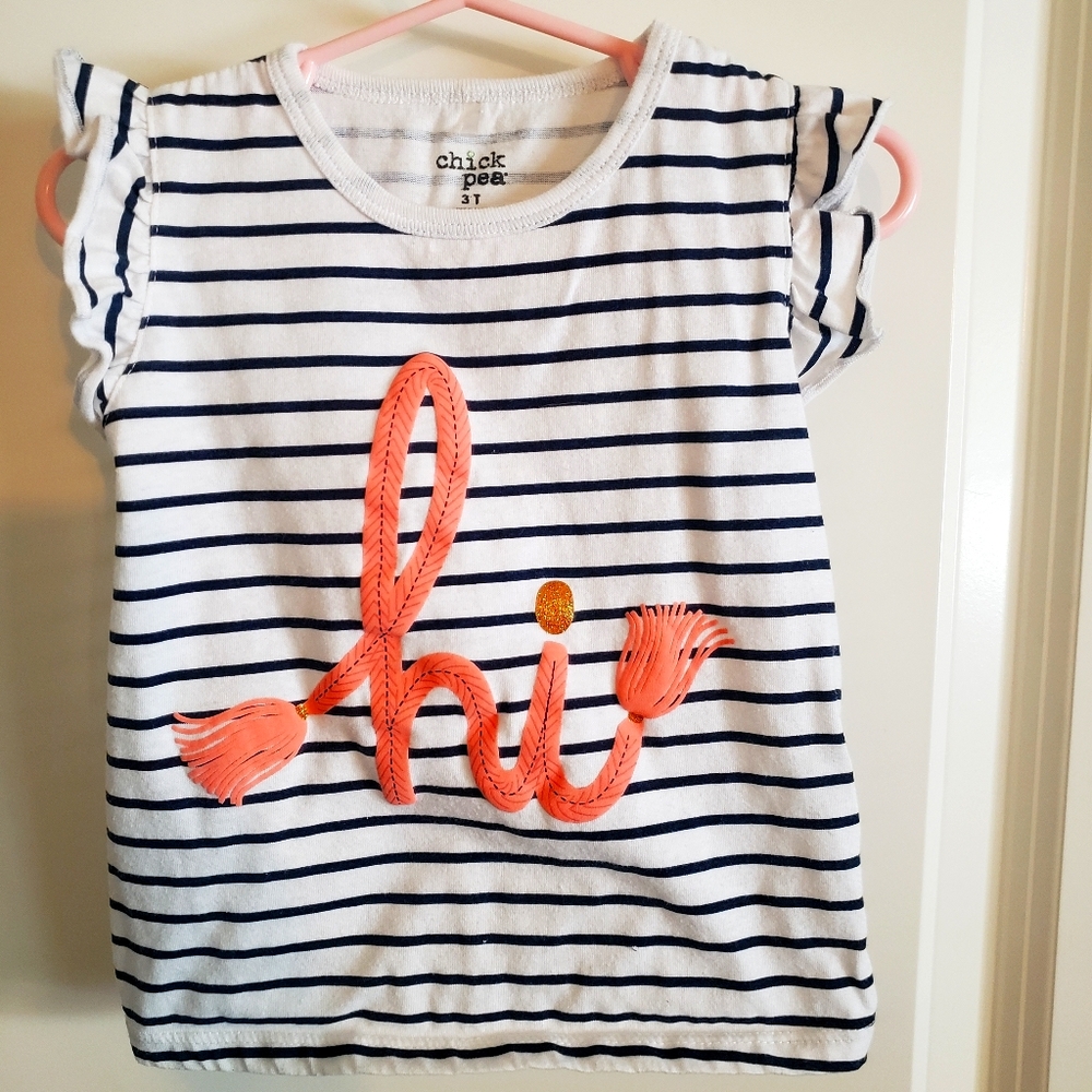 Lot of 10 toddler girls shirts